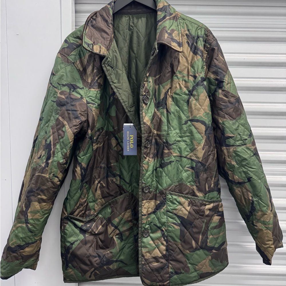 Polo Ralph Lauren Camouflage Men's Jacket - Reversible. NWT $350